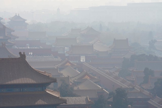 Dark side of industrialized and urban China: Deadly ozone, ineffective waste management