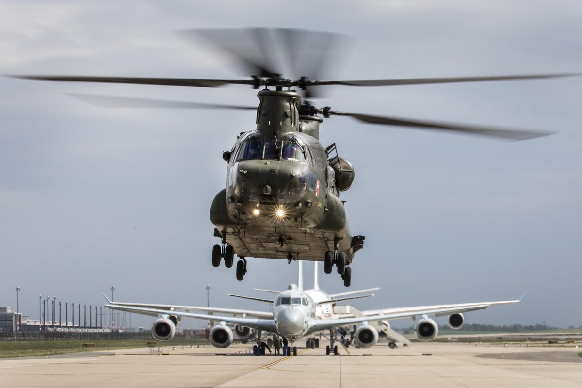 RAF helicopters provides support to France for counter-terrorism operations