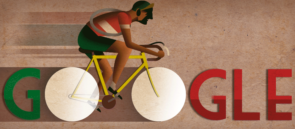 Google Doodle honours champion road cyclist Gino Bartali on 104th birthday