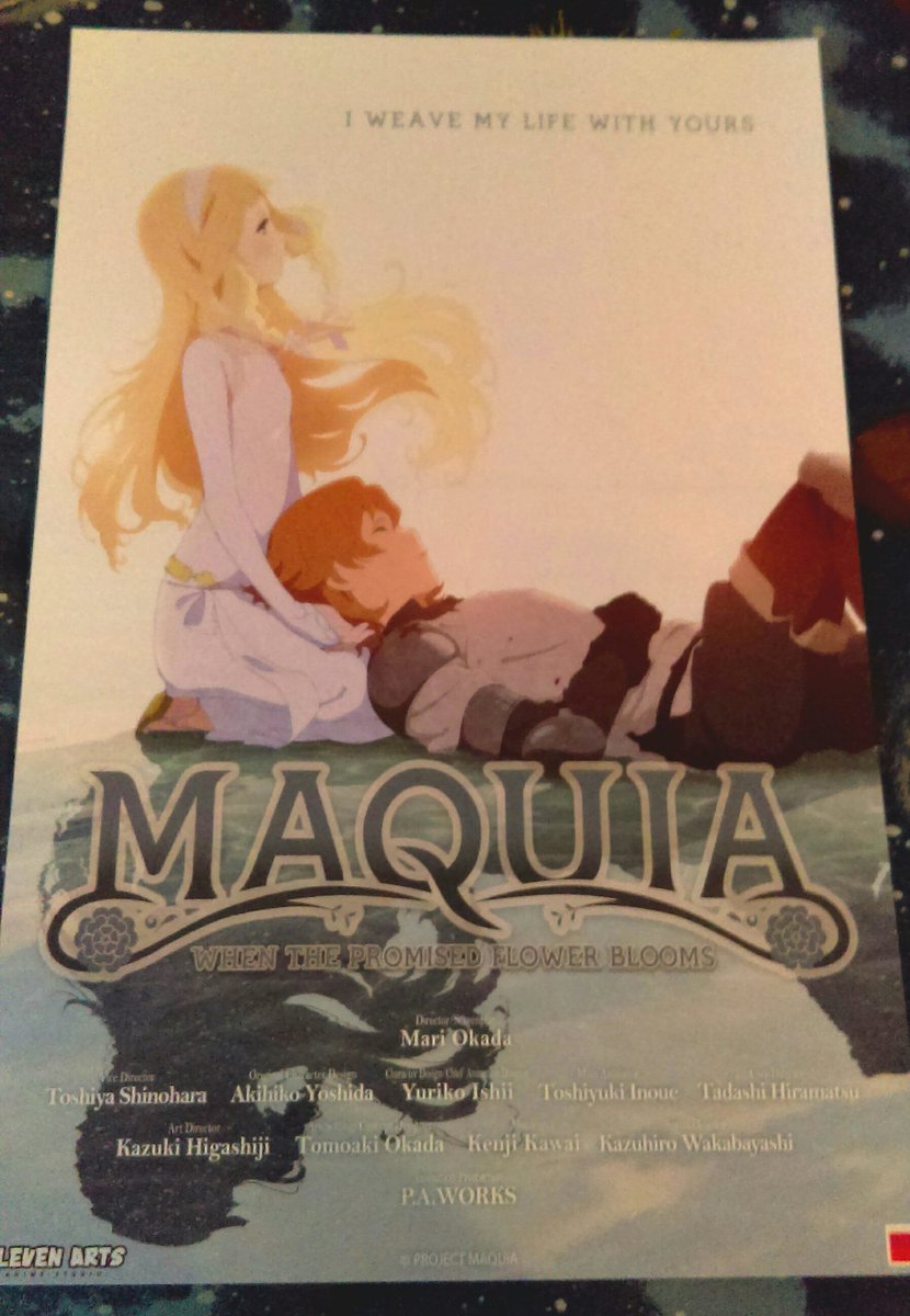 maquia when the promised flower blooms poster