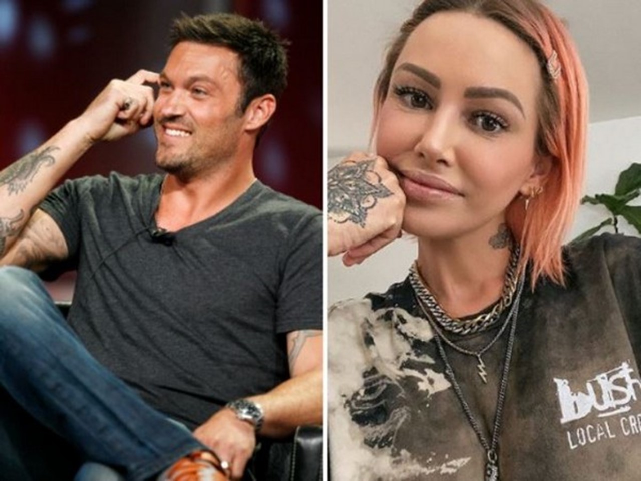 Brian Austin Green 'splits' with Tina Louise a month of dating