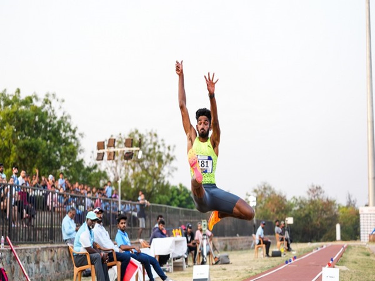 Sreeshankar clinches gold at International Jumping Meeting - The