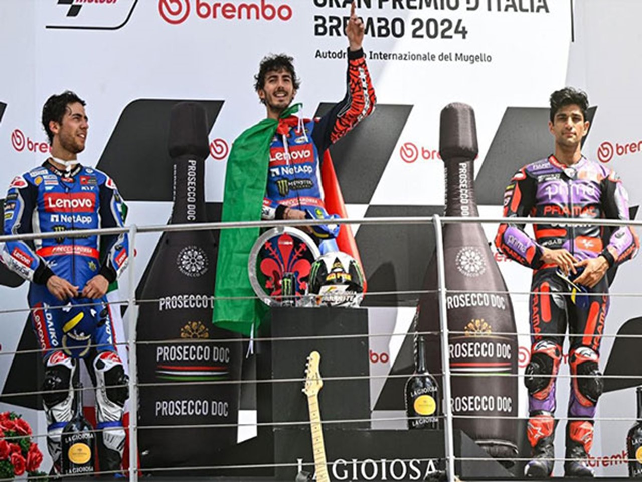 Francesco Bagnaia domineert de Nederlandse GP: de kampioenschapsrace wordt spannender