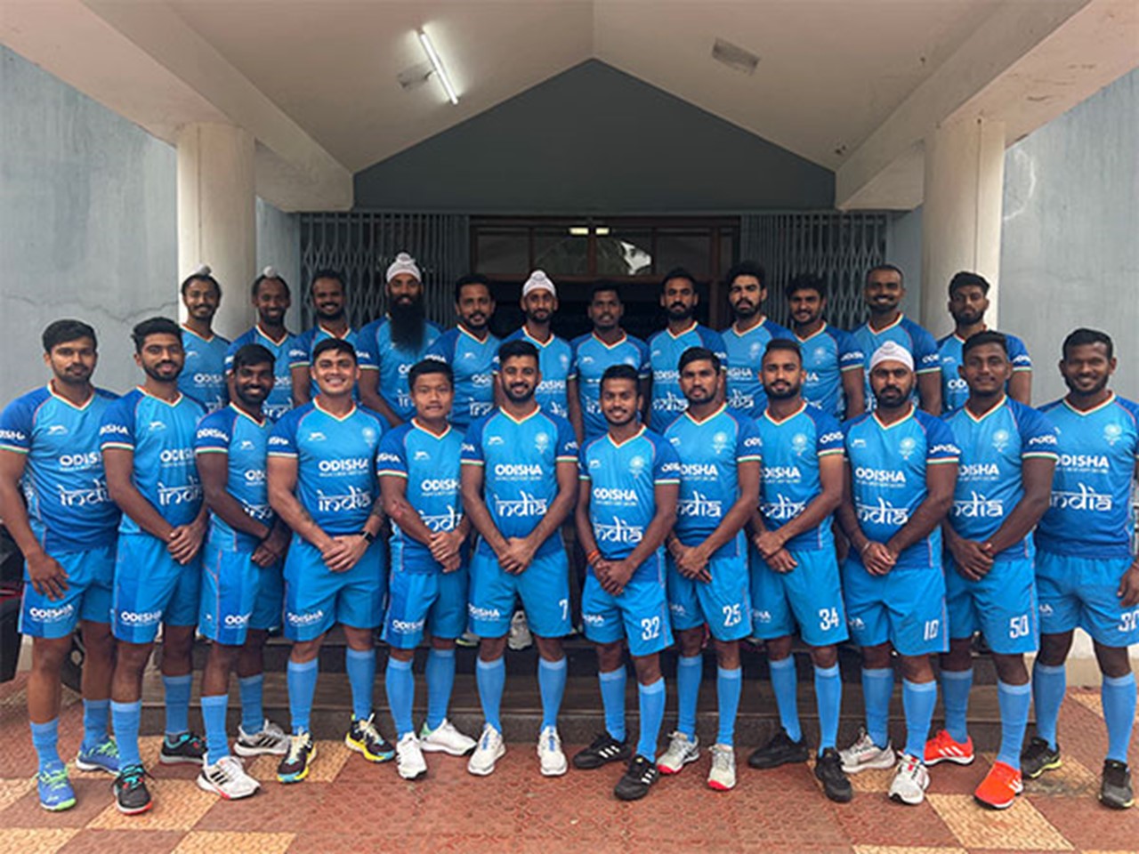 El equipo de hockey de la India seleccionado para el torneo de cuatro naciones en España