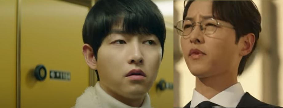 Komparison: Song Joong Ki's character as Vincenzo' Park Joo Hyung and Jin  Do Jun in Reborn Rich