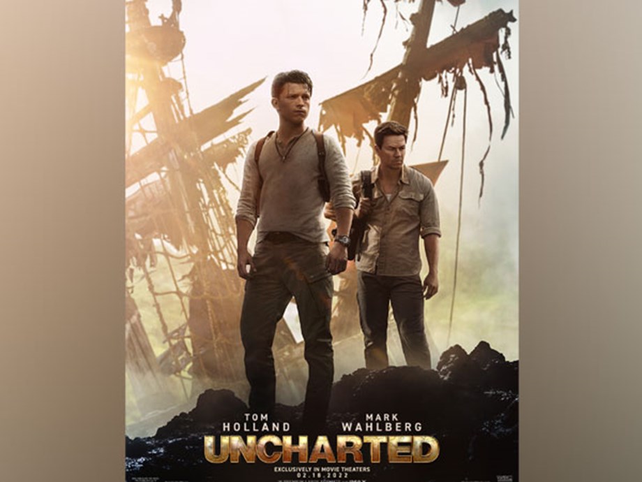  Uncharted [DVD] : Tom Holland, Mark Wahlberg, Sophia