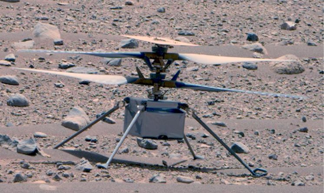 L’hélicoptère Ingenuity de la NASA joue à cache-cache sur Mars