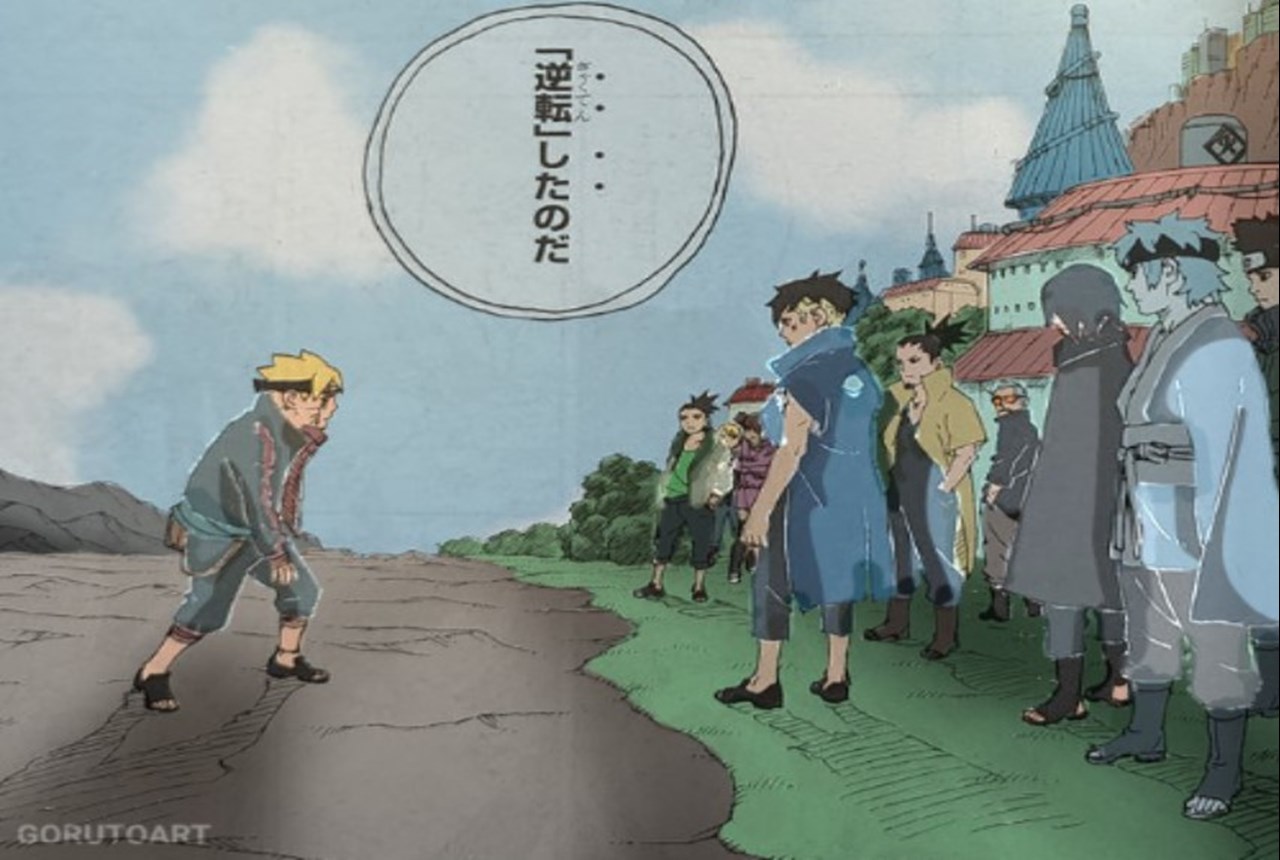 Boruto & Sasuke Return to Konoha