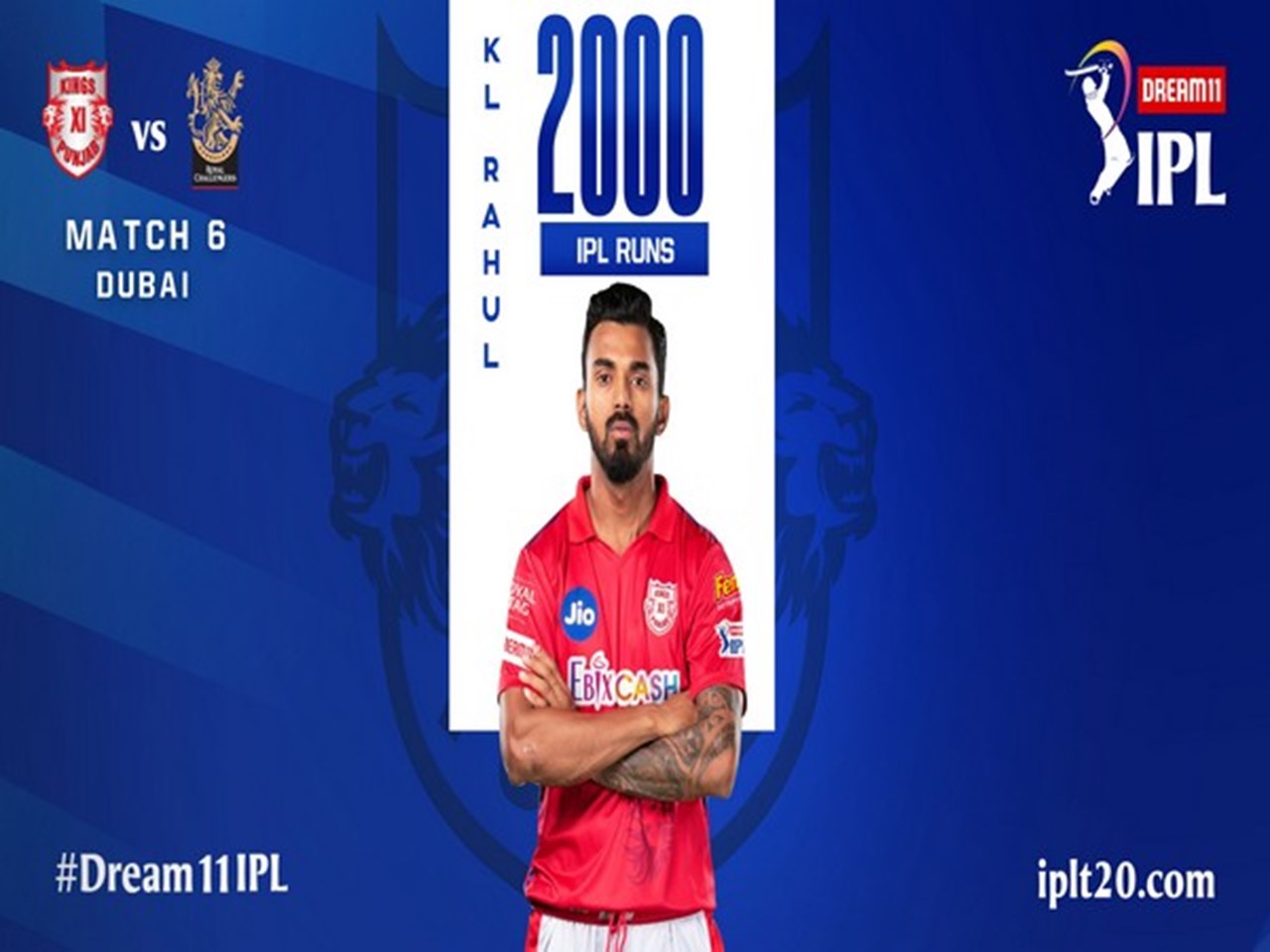 Ipl 13 Kl Rahul Becomes Fastest Indian To Score 2 000 Runs Sports Games