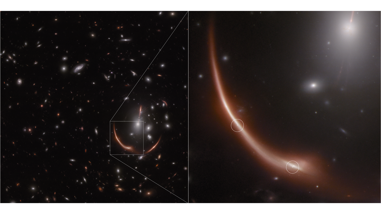 Webb telescope spots second gravitationally lensed supernova in distant galaxy