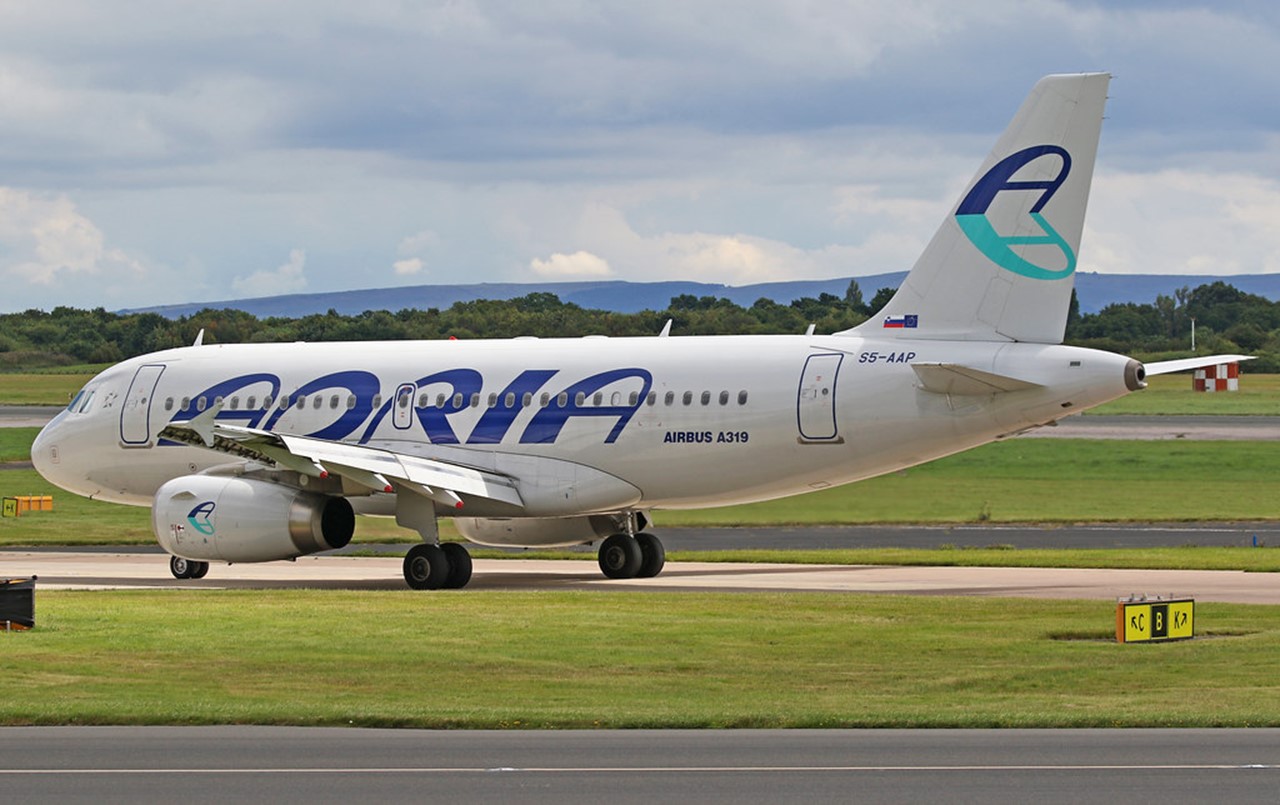 Ближайший самолет. Авиакомпания Adria Airways. Самолет Adria. Авиакомпании Словении. Словенские авиалинии.