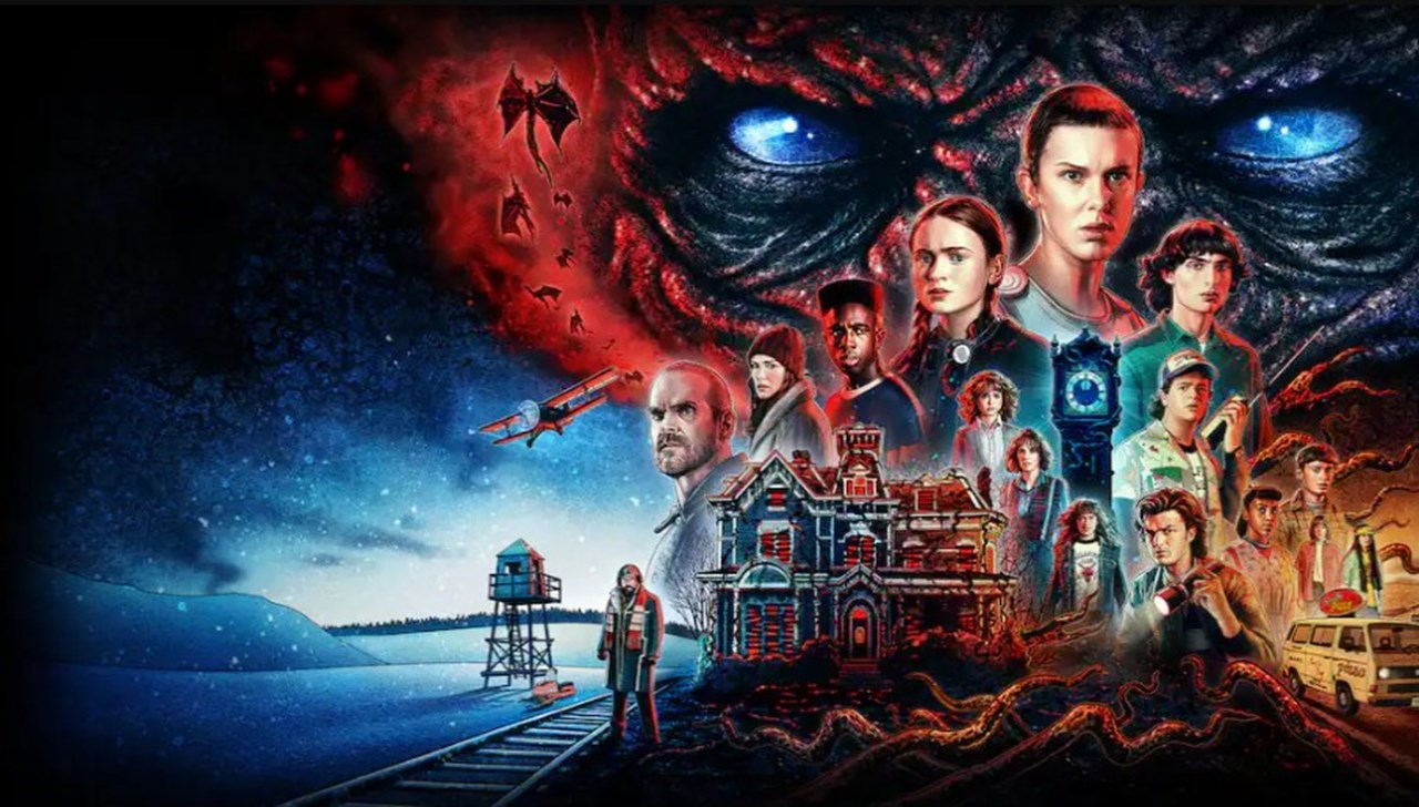 Stranger Things Season 5 Poster Final Season The Epic Conclusion Fan Made -  Chow Down Movie Store