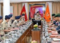 SSB DG Daljit Singh Chawdhary meets student officers of Nepal's Armed Police Force in Delhi
